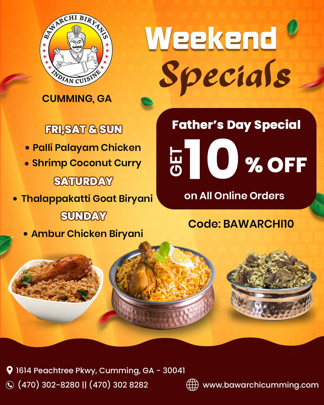 Weekend Specials